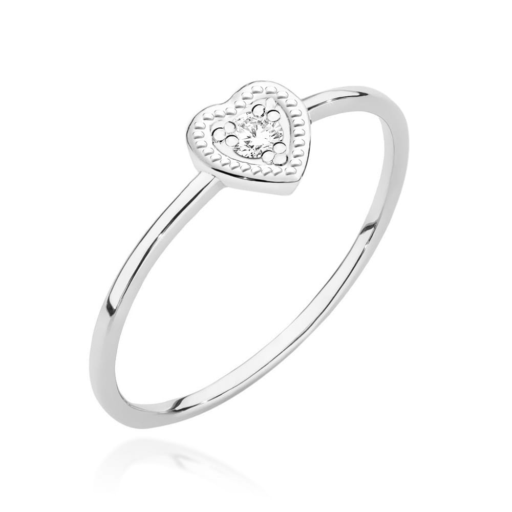 Pierścionek W0642 Diament 0