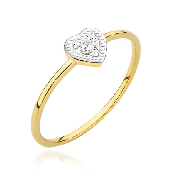 Pierścionek W0642 Diament 0