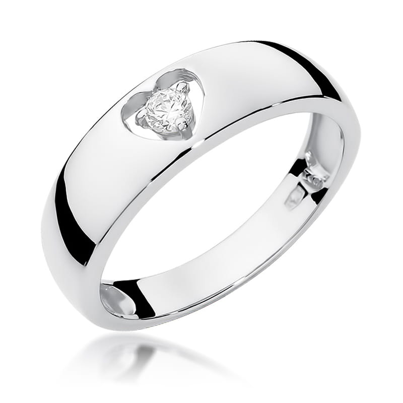 Pierścionek W071 Diament 0