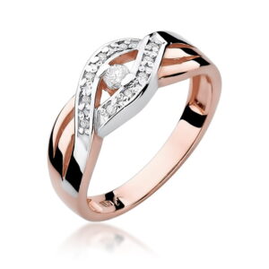 Pierścionek W083 Diament 0