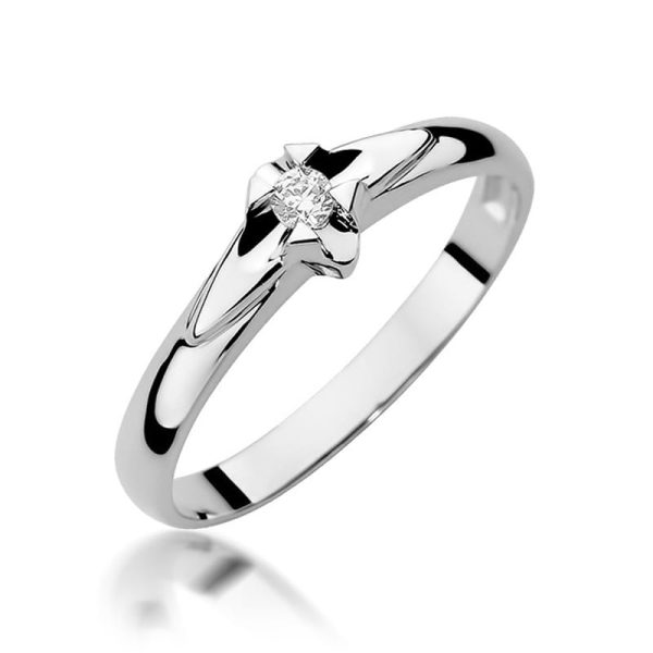 Pierścionek W088 Diament 0