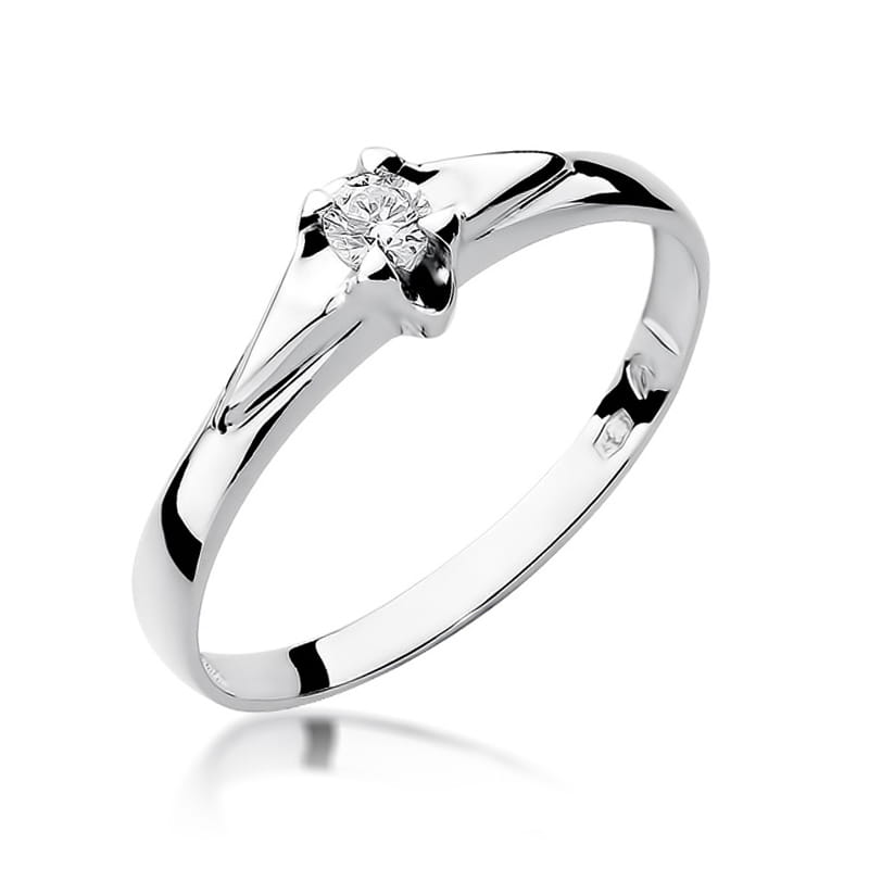Pierścionek W088 Diament 0