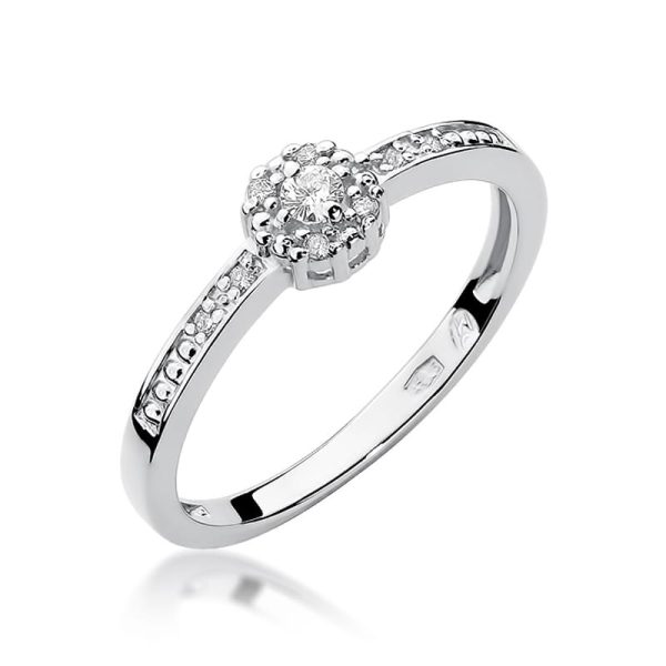 Pierścionek W091 Diament 0