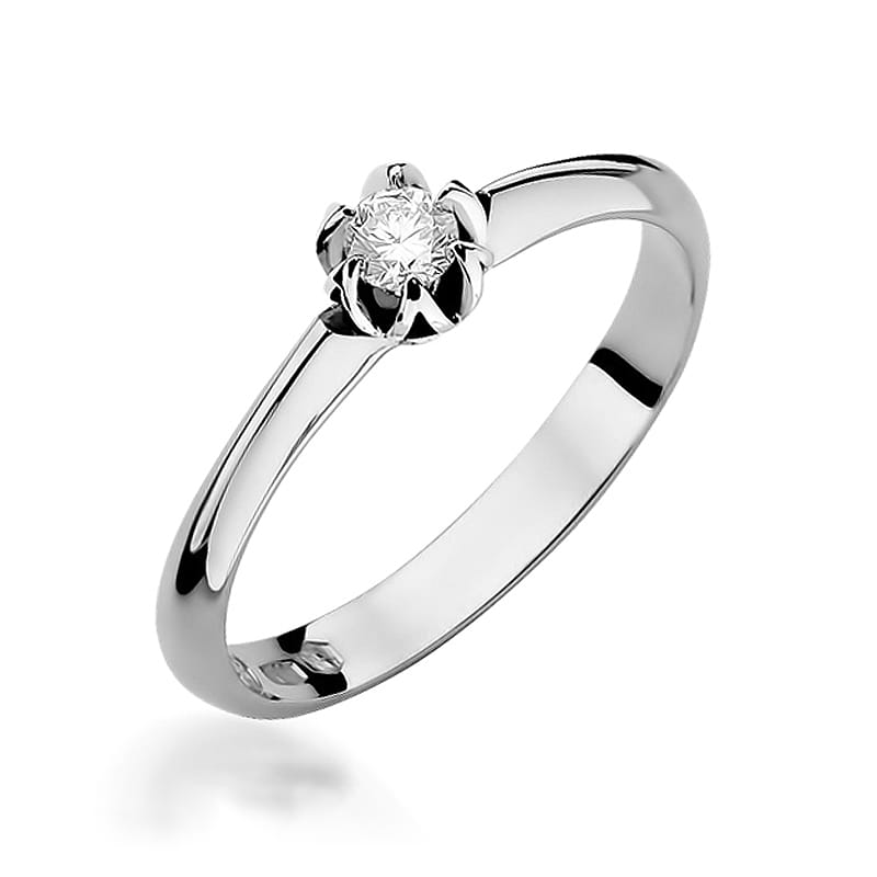 Pierścionek W134 Diament 0