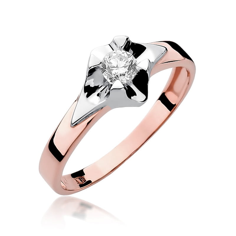 Pierścionek W155 Diament 0