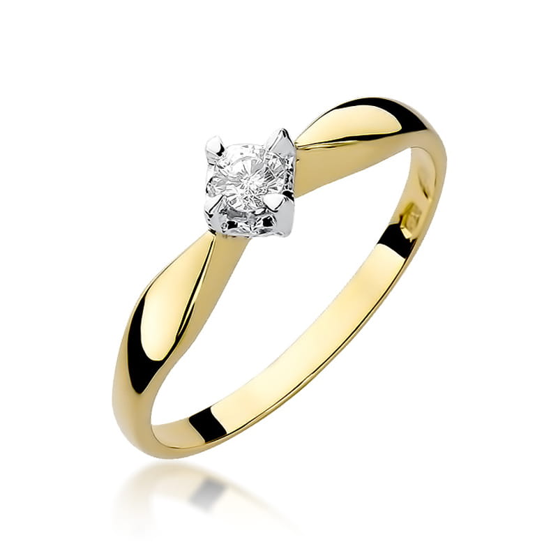 Pierścionek W171 Diament 0