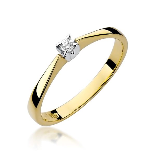Pierścionek W175 Diament 0