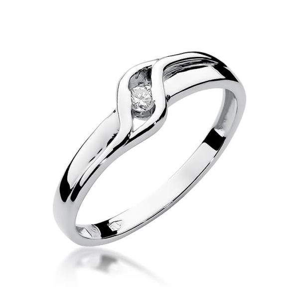 Pierścionek W178 Diament 0
