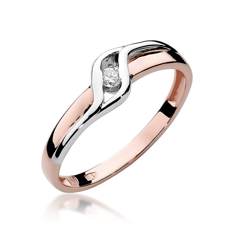 Pierścionek W178 Diament 0