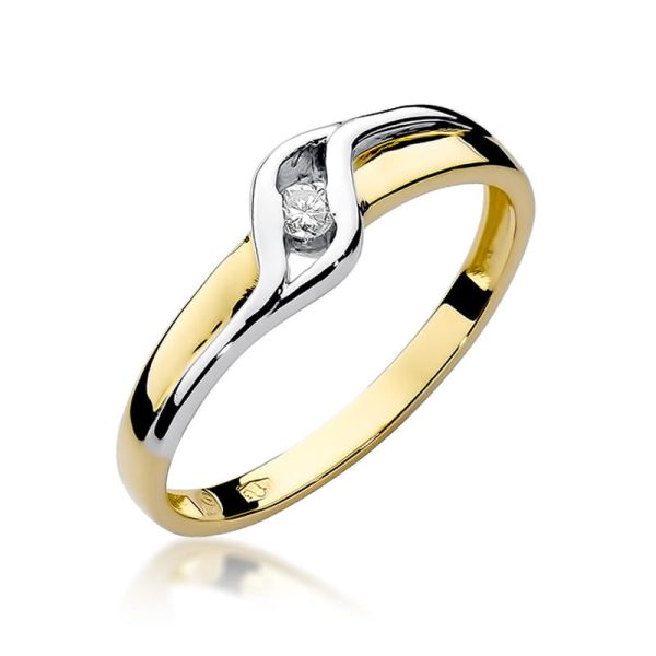 Pierścionek W178 Diament 0