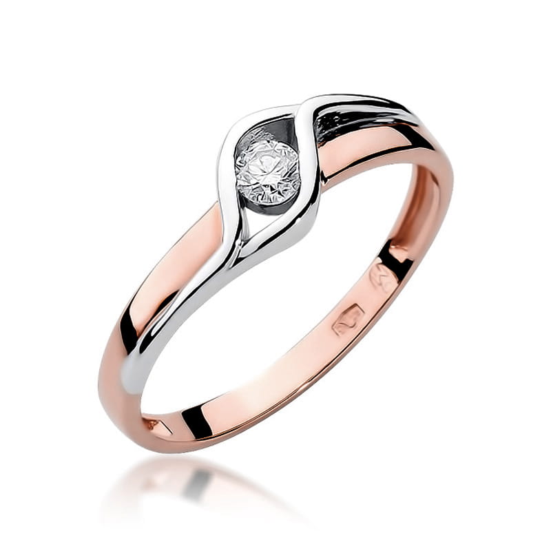 Pierścionek W178 Diament 0