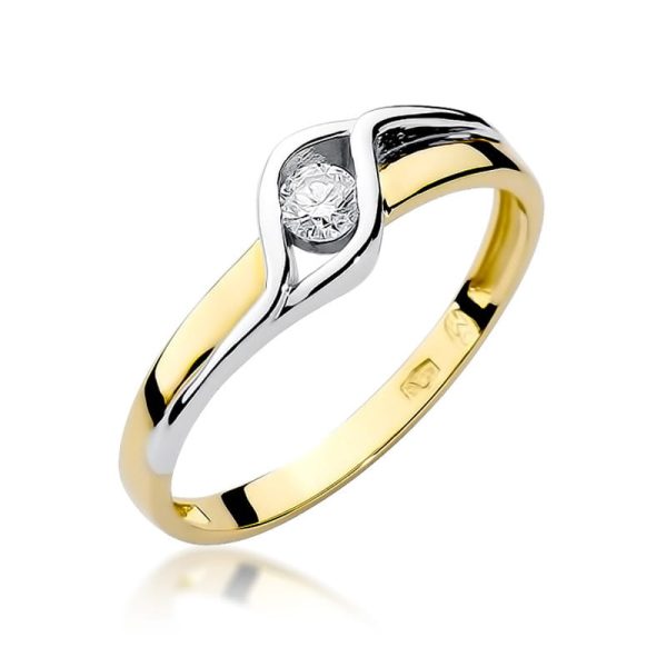 Pierścionek W178 Diament 0
