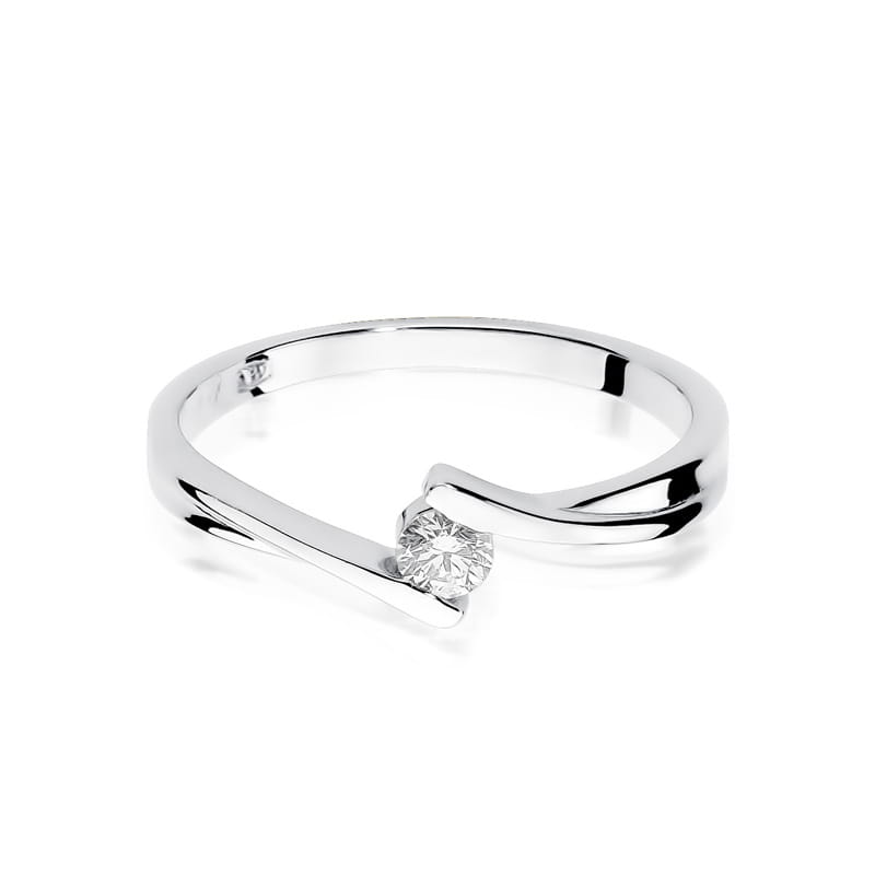10ct białe złoto Jubiler Kraków BigDIAMOND