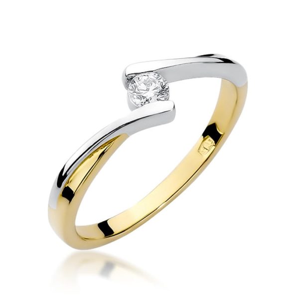 Pierścionek W180 Diament 0