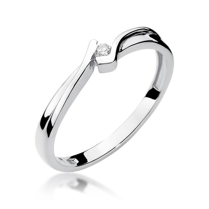 Pierścionek W181 Diament 0