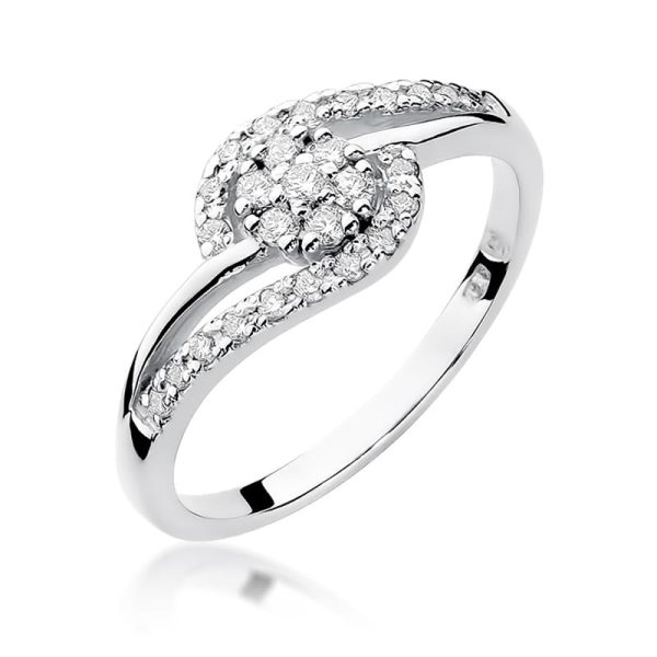 Pierścionek W184 Diament 0