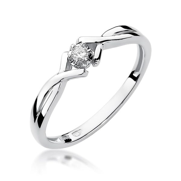 Pierścionek W190 Diament 0