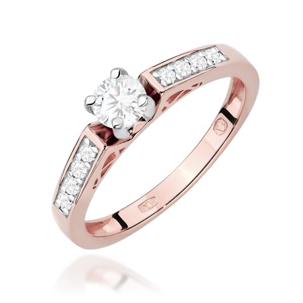 Pierścionek W198 Diament 0
