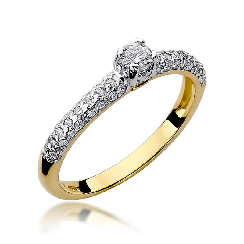 Pierścionek W200 Diament 0