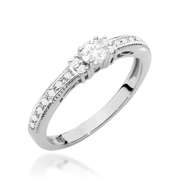 Pierścionek W201 Diament 0