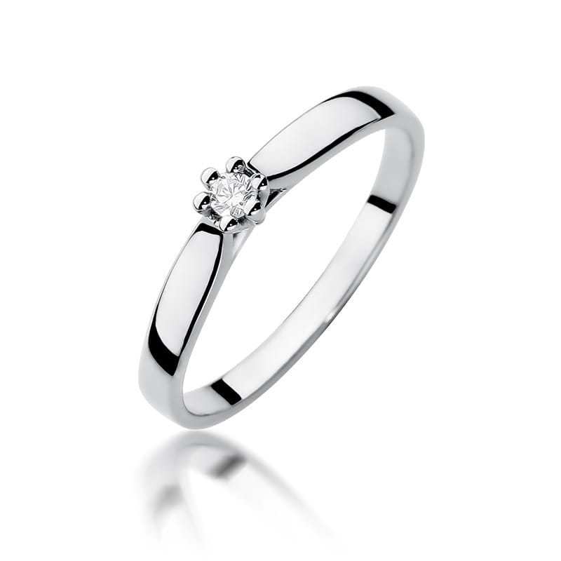 Pierścionek W222 Diament 0