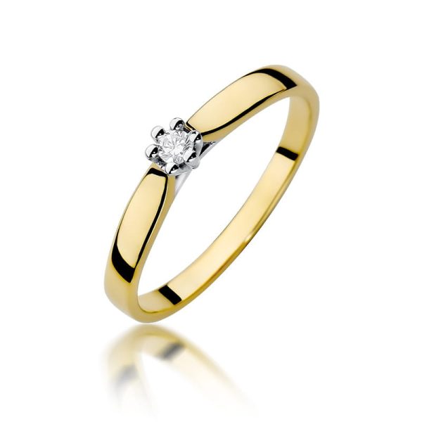 Pierścionek W222 Diament 0