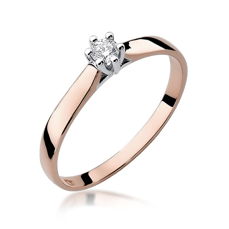 Pierścionek W222 Diament 0