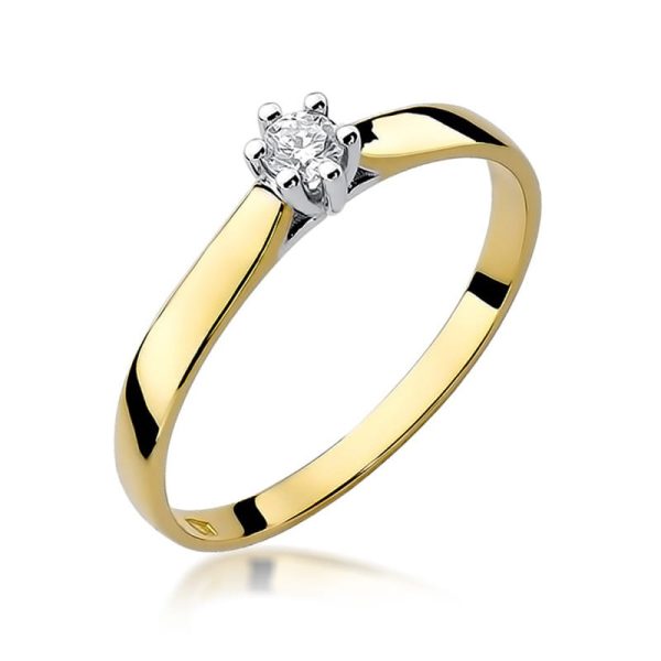Pierścionek W222 Diament 0