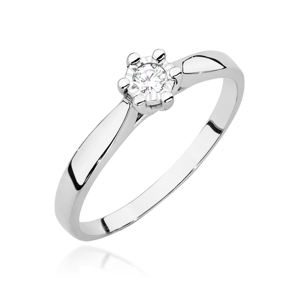 Pierścionek W222BT Diament 0