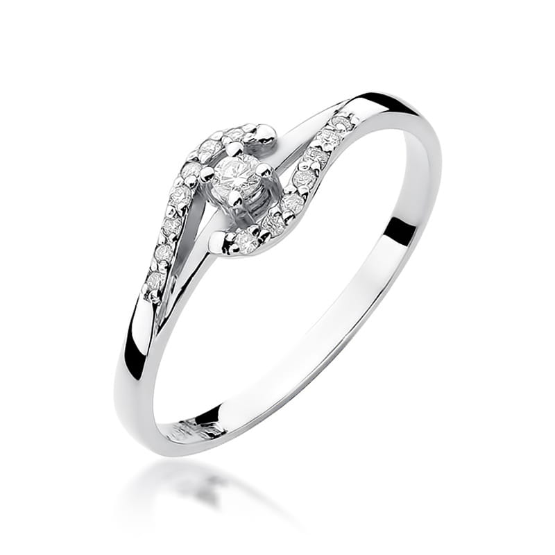 Pierścionek W237 Diament 0