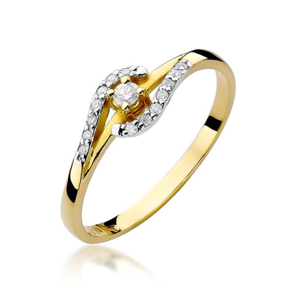 Pierścionek W237 Diament 0
