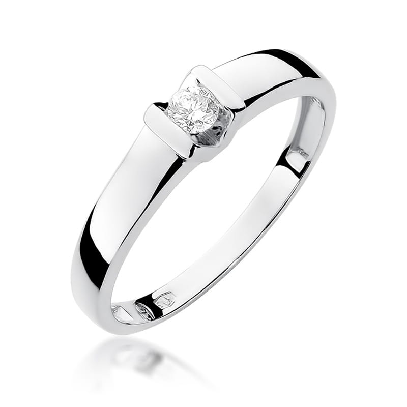 Pierścionek W249 Diament 0