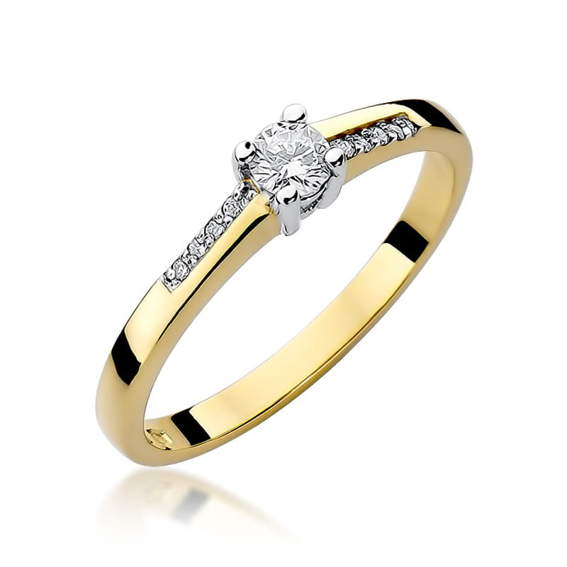Pierścionek W258 Diament 0