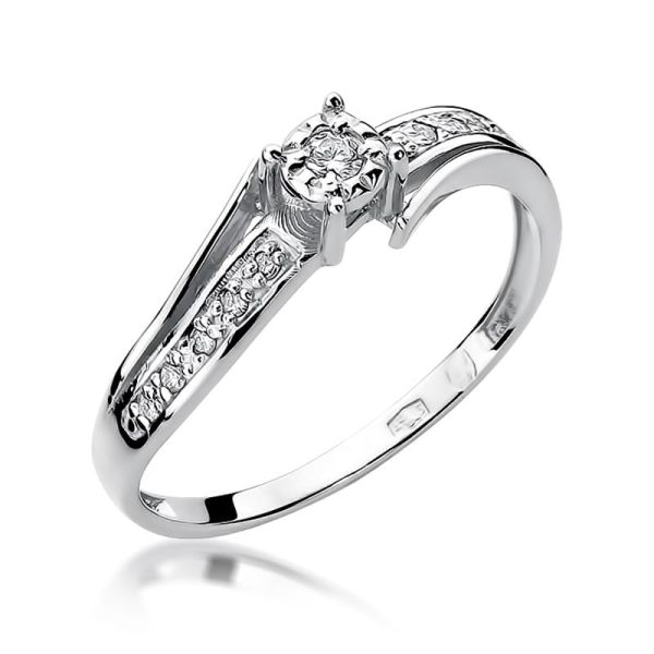 Pierścionek W269 Diament 0