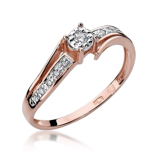 Pierścionek W269 Diament 0