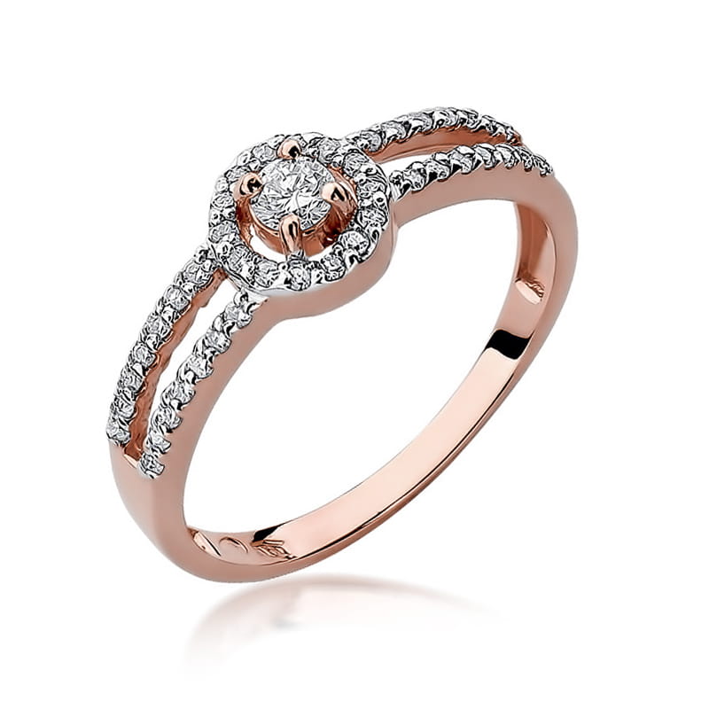 Pierścionek W272 Diament 0