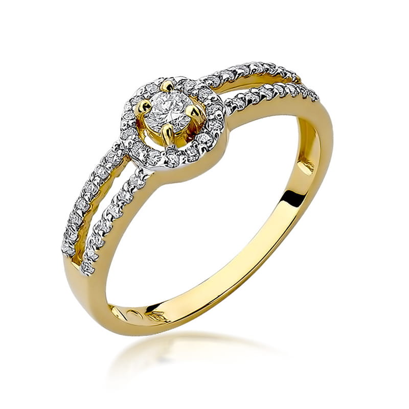 Pierścionek W272 Diament 0