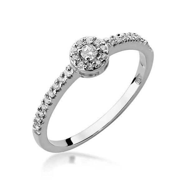 Pierścionek W273 Diament 0