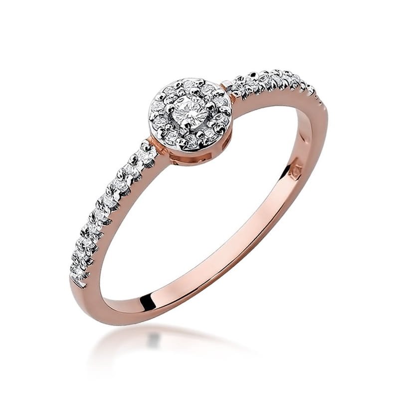 Pierścionek W273 Diament 0