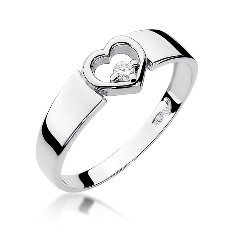 Pierścionek W276 Diament 0