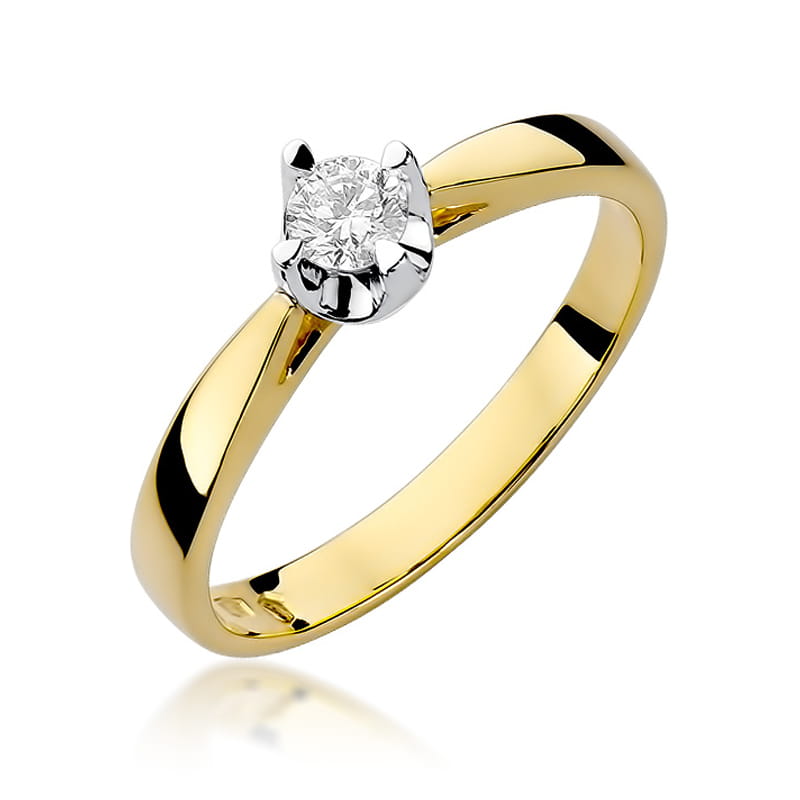 Pierścionek W293 Diament 0