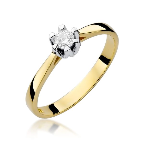 Pierścionek W299 Diament 0