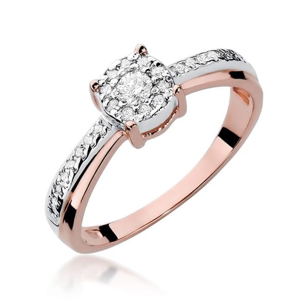 Pierścionek W302 Diament 0