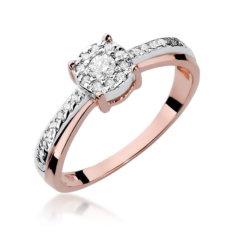 Pierścionek W302 Diament 0