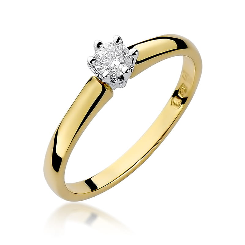 Pierścionek W317 Diament 0
