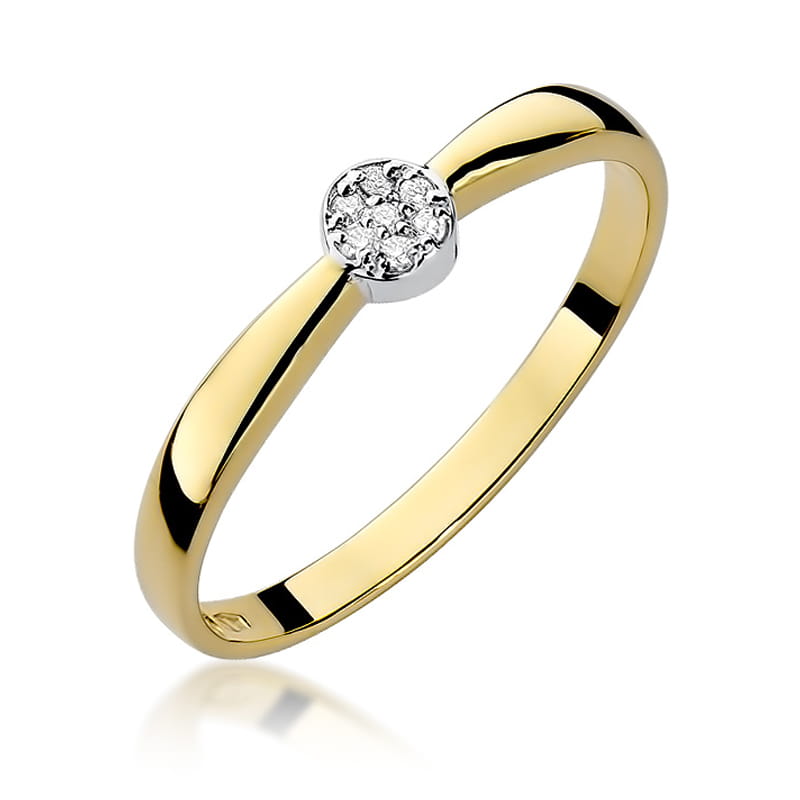 Pierścionek W322 Diament 0