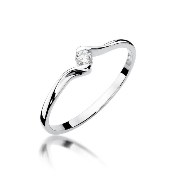 Pierścionek W332 Diament 0
