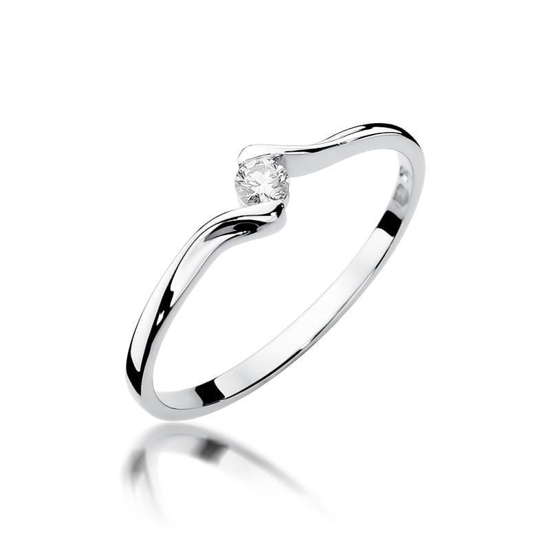 Pierścionek W332 Diament 0