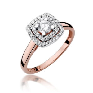 Pierścionek W345 Diament 0