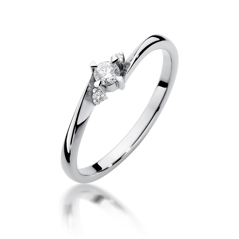 Pierścionek W346 Diament 0